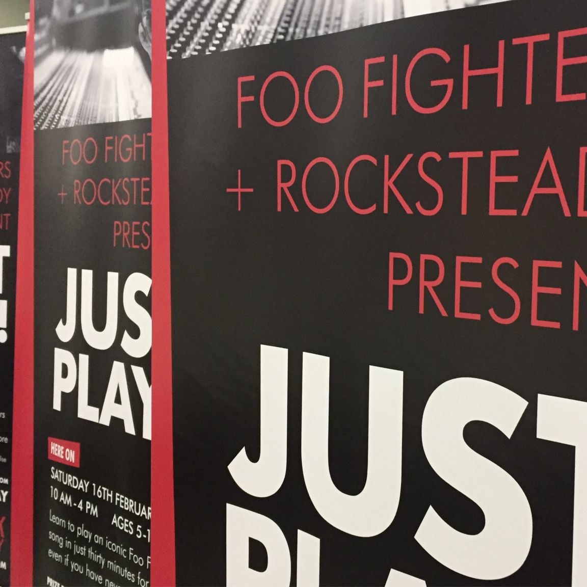 Foo Fighters Roller Banners Carrick Signs