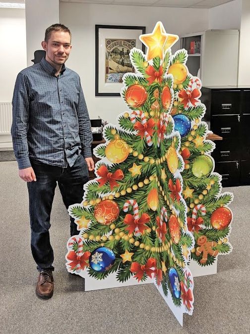 Printed Christmas Tree Stand